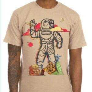 Billionaire Boys Club Astro Wonder Tee Ivory Cream Size 2XL
